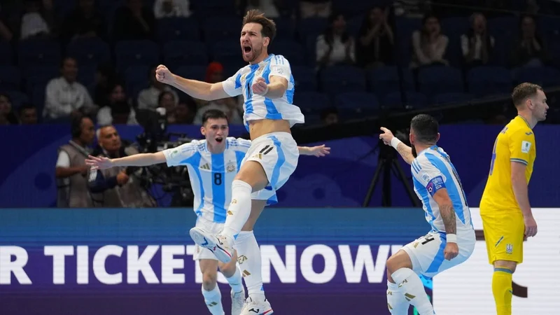 Selección Argentina, Ucrania, Mundial de futsal, futsal, deportes