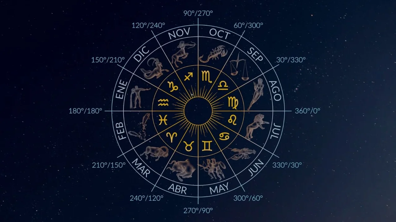 Signos zodiacales junto con las constelaciones que influyen 