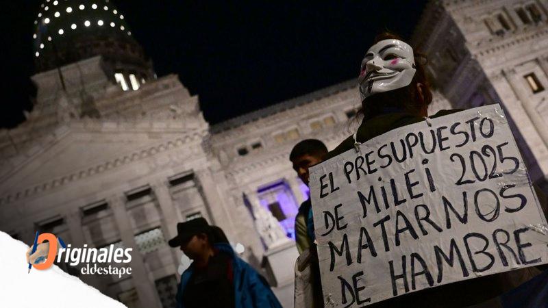 Más motosierra: el Presupuesto 2025 profundiza el ajuste sobre la población para pagar deuda
