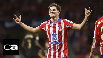 Atlético de Madrid, Julián Álvarez, Cholo Simeone, Selección Argentina, deportes Atlético de Madrid, Julián Álvarez, Cholo Simeone, Selección Argentina, deportes