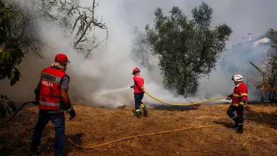 Al menos dos muertos en un incendio forestal en Portugal, Europa envía ayuda Al menos dos muertos en un incendio forestal en Portugal, Europa envía ayuda