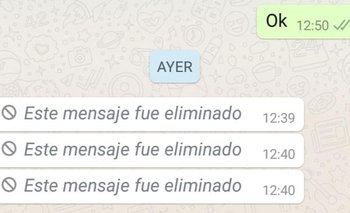 Cómo descubrir qué decían los mensajes eliminados en WhatsApp: el truco que no falla | Whatsapp