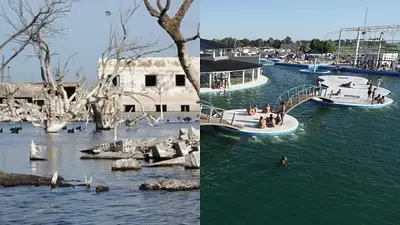Ruinas de Epecuén y las termas de Carnué Ruinas de Epecuén y las termas de Carnué