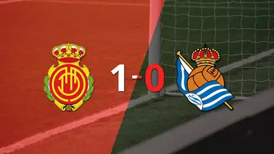 Real Sociedad perdió 1-0 ante Mallorca por un penal Real Sociedad perdió 1-0 ante Mallorca por un penal