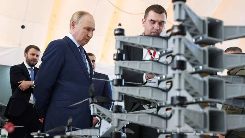 Rusia está elevando la producción de drones hasta 1,4 millones al año, según Putin