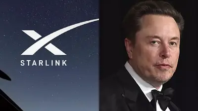 Logo de Starlink y Elon Musk Logo de Starlink y Elon Musk