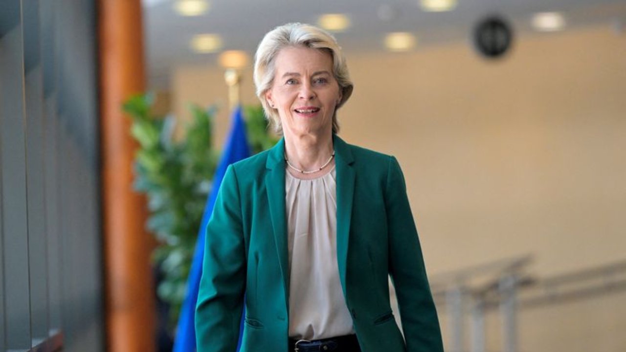 La presidenta de la Comisión Europea llega a Kiev en un gesto de apoyo a Ucrania