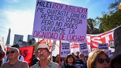 Día del Jubilado: las mejores fotos de la marcha contra MIlei Día del Jubilado: las mejores fotos de la marcha contra MIlei
