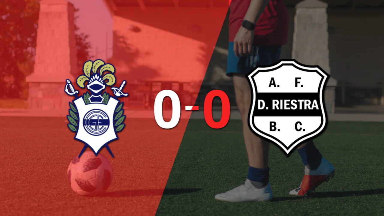 Sin muchas emociones, Gimnasia y Dep. Riestra empataron 0-0