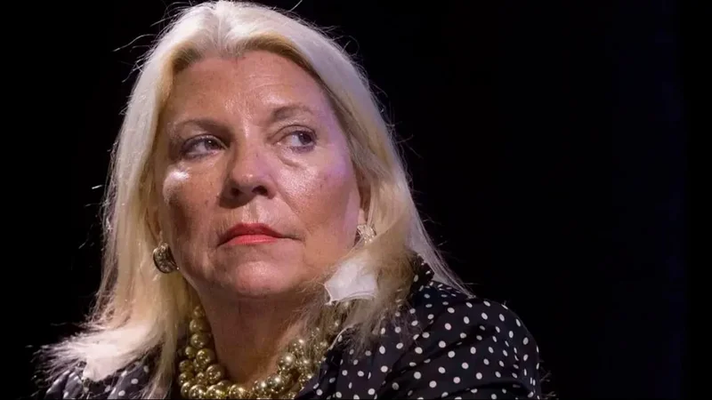 Qué dijo Lilita Carrió sobre sus hijos. 