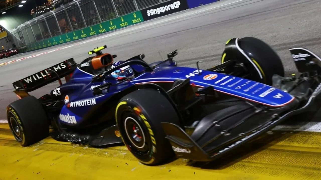 Franco Colapinto, Gran Premio de Singapur, Fórmula 1, F1, automovilismo, Williams