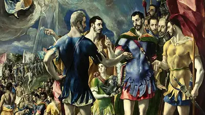 Pintura de San Mauricio Pintura de San Mauricio