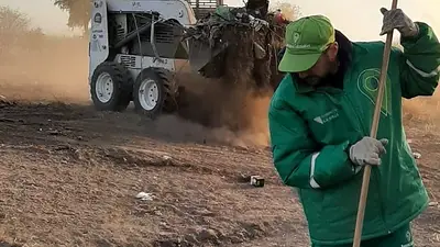 Personal del Gobierno de La Rioja realiza tareas de prevención Personal del Gobierno de La Rioja realiza tareas de prevención