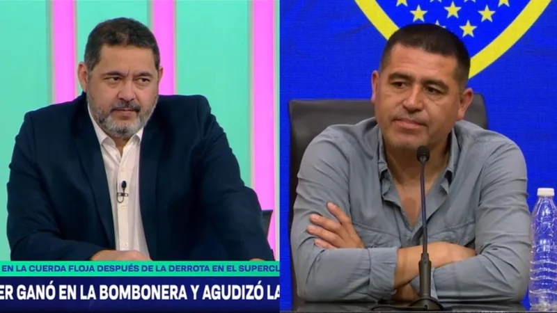 Cristian Traverso, Juan Román Riquelme, Boca, televisión, TyC Sports