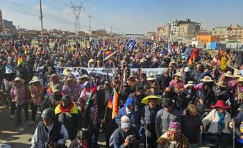 Evo Morales llegó a La Paz después de siete días de caminata y enfrentamientos | Bolivia