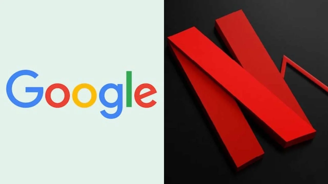Logos de Google y de Netflix