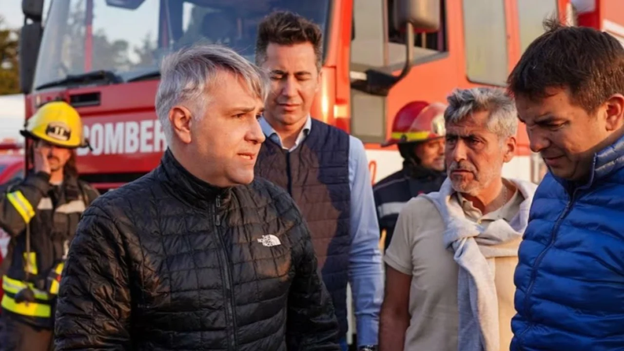 Llaryora por los incendios en Córdoba: "La situación es un desastre"