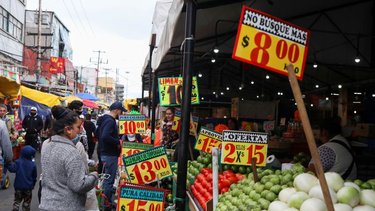 Inflación interanual México desacelera más de lo esperado en 1ra quincena septiembre