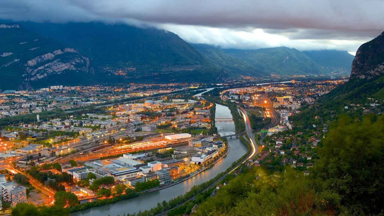 Paisaje de Grenoble