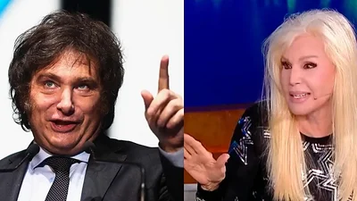 Javier Milei. Susana Giménez. Javier Milei. Susana Giménez.