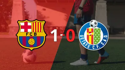 Getafe no pudo con Barcelona y cayó 1-0 Getafe no pudo con Barcelona y cayó 1-0