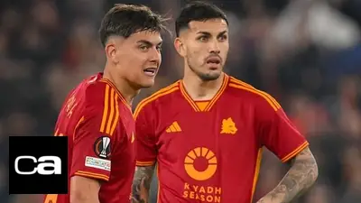 Leandro Paredes Paulo Dybala Roma Leandro Paredes Paulo Dybala Roma