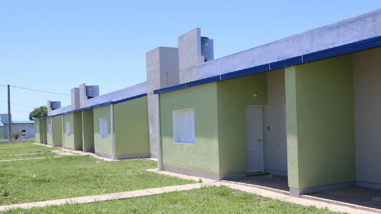 Imagen de las viviendas sociales en Formosa 