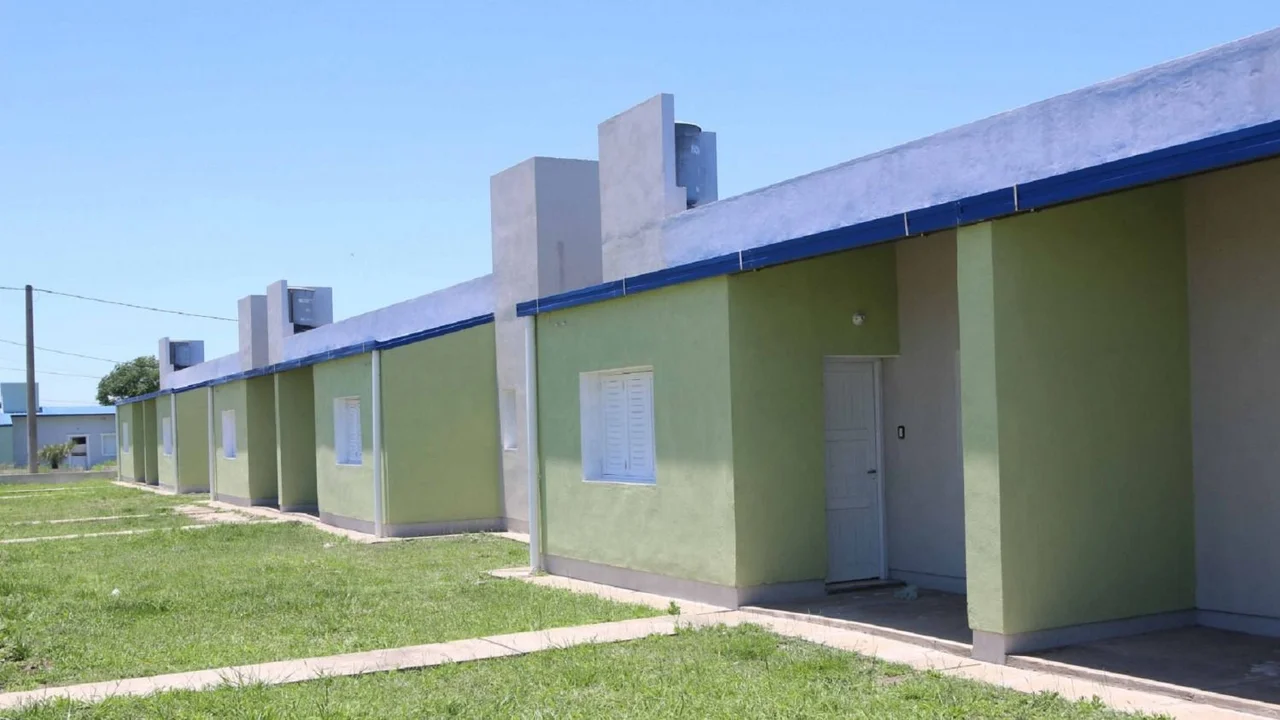 Imagen de las viviendas sociales en Formosa 