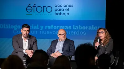 Un debate sobre reforma laboral reunió a un diputado radical con uno de los Moyano Un debate sobre reforma laboral reunió a un diputado radical con uno de los Moyano