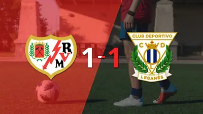 Leganés empató 1-1 en su visita a Rayo Vallecano Leganés empató 1-1 en su visita a Rayo Vallecano