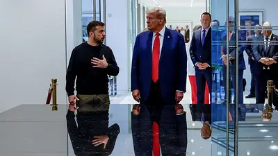 Zelenski dice que Trump le aseguró el apoyo a Ucrania en la guerra con Rusia Zelenski dice que Trump le aseguró el apoyo a Ucrania en la guerra con Rusia