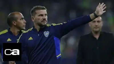 Boca Juniors, Juan Román Riquelme, Diego Martínez, Fernando Gago, Eduardo Domínguez Boca Juniors, Juan Román Riquelme, Diego Martínez, Fernando Gago, Eduardo Domínguez