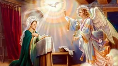 Representación gráfica de San Gabriel Arcángel Representación gráfica de San Gabriel Arcángel