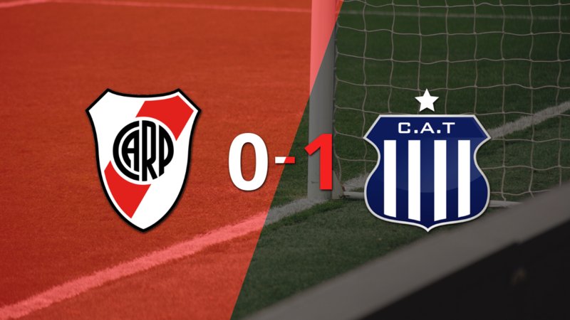Federico Girotti le dio la victoria a Talleres ante River Plate