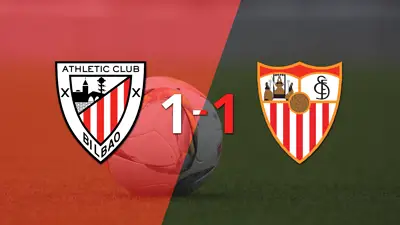 Alex Padilla rescata a Athletic Bilbao con un gol agónico ante Sevilla Alex Padilla rescata a Athletic Bilbao con un gol agónico ante Sevilla