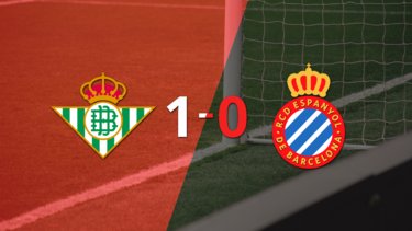 Espanyol perdió 1-0 ante Betis