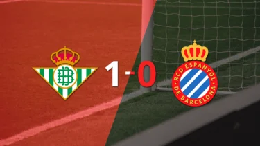 Espanyol perdió 1-0 ante Betis