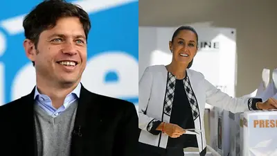 Axel Kicillof y Claudia Sheinbaum Axel Kicillof y Claudia Sheinbaum