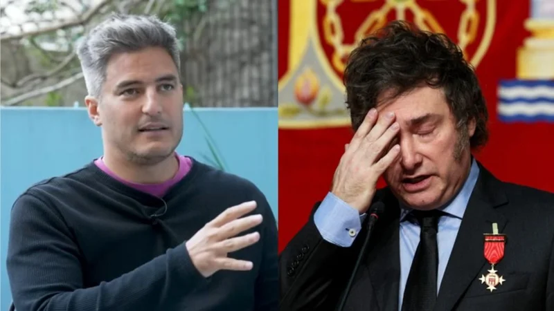 Ariel Senosiain, TyC Sports, Javier Milei, televisión, La Libertad Avanza, política