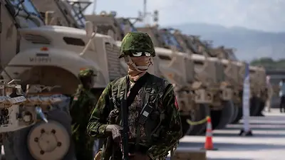 La ONU autoriza a un año más de despliegue de las fuerzas de seguridad en Haití La ONU autoriza a un año más de despliegue de las fuerzas de seguridad en Haití