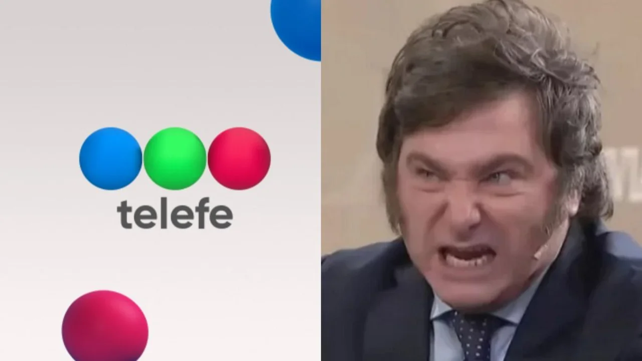 Telefe. Javier Milei.