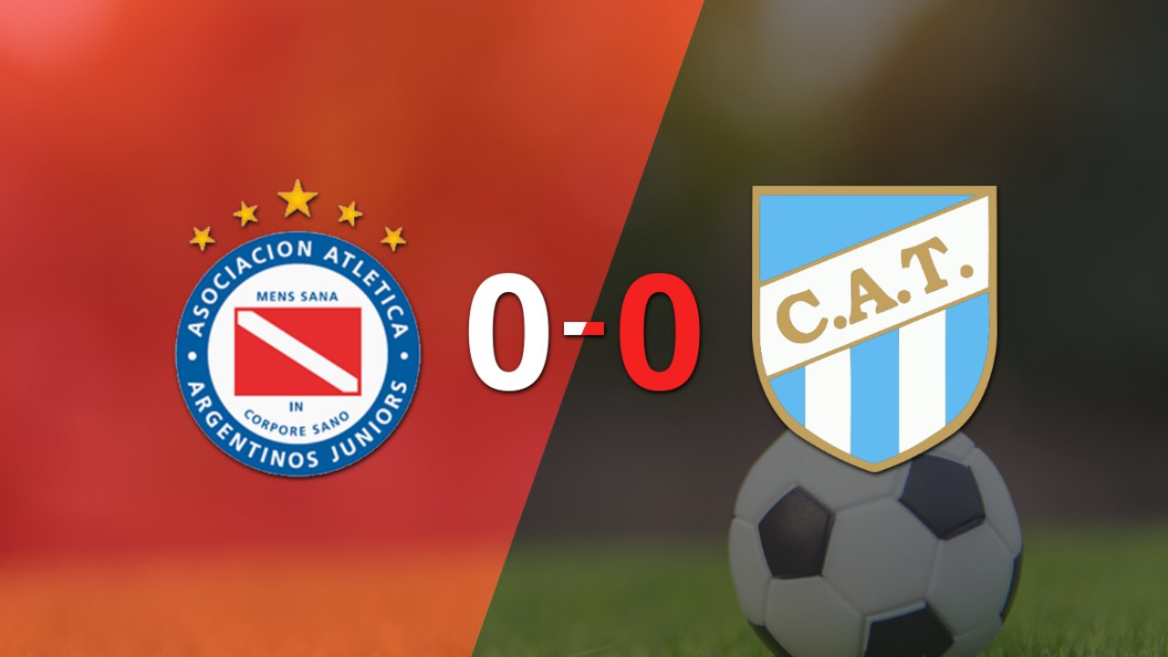 No hubo goles en el empate entre Argentinos Juniors y Atlético Tucumán