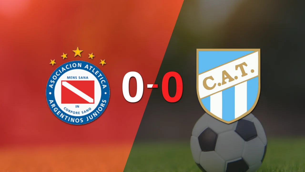 No hubo goles en el empate entre Argentinos Juniors y Atlético Tucumán