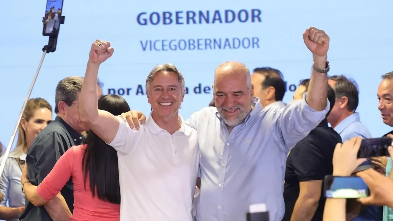Ariel Báez y Claudio Polich