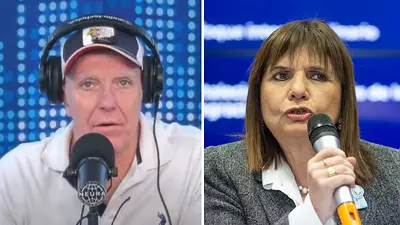 Alejandro Fantino y Patricia Bullrich Alejandro Fantino y Patricia Bullrich