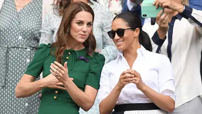 Kate Middleton y Meghan Markle Kate Middleton y Meghan Markle