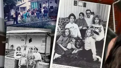 Tres fotografías antiguas de la familia Smurl de Pensilvania Tres fotografías antiguas de la familia Smurl de Pensilvania