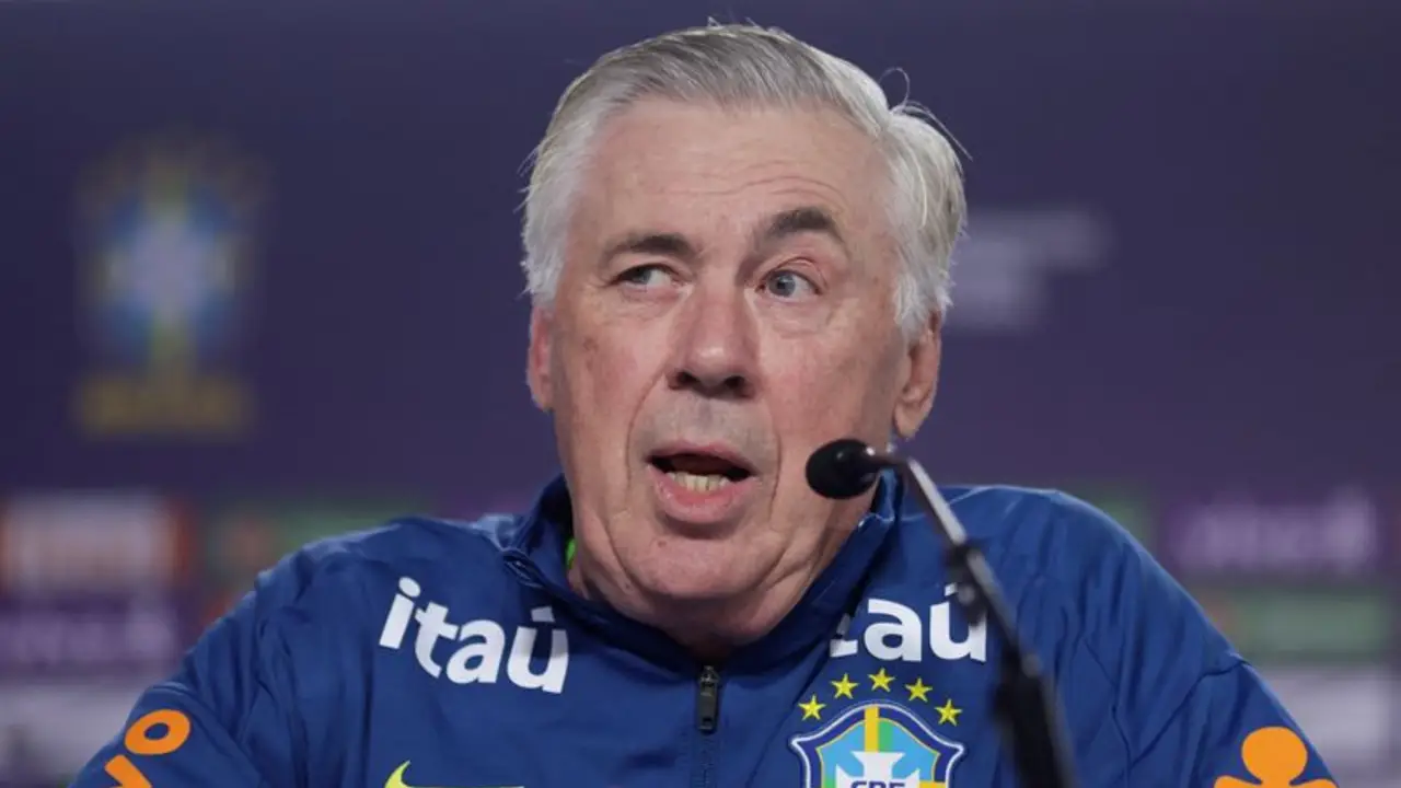 Ancelotti anuncia que Brasil jugará con cuatro delanteros contra Chile en el Maracaná