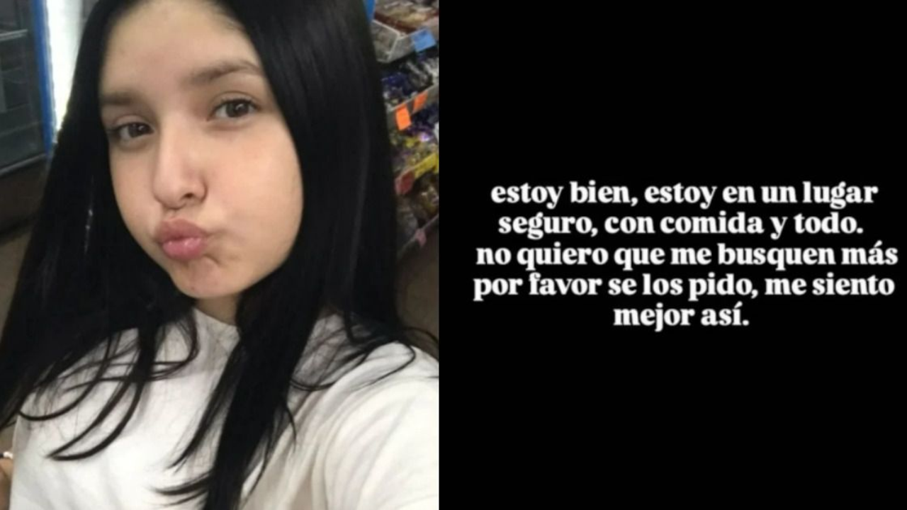 La adolescente desaparecida que pidió no ser buscada a través de sus redes: su familia desconfía e investigan un misterioso cartel