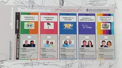 Formosa ya oficializó la Boleta Única de Papel para las elecciones de octubre: colores, logos y cómo se vota Formosa ya oficializó la Boleta Única de Papel para las elecciones de octubre: colores, logos y cómo se vota